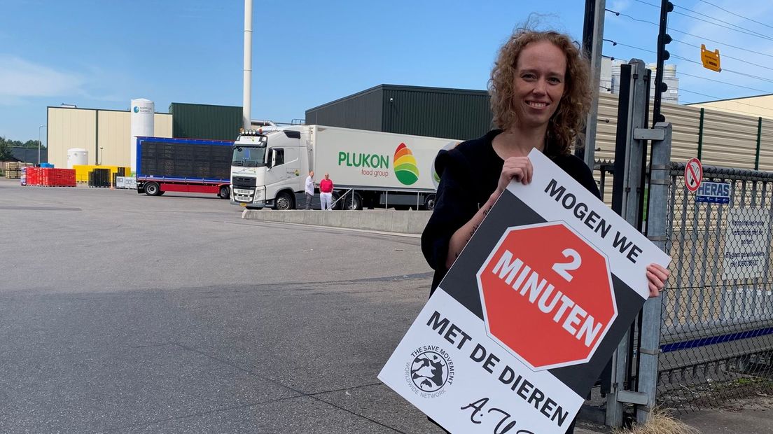 Lea Goodett van Animal Save Movement Nederland