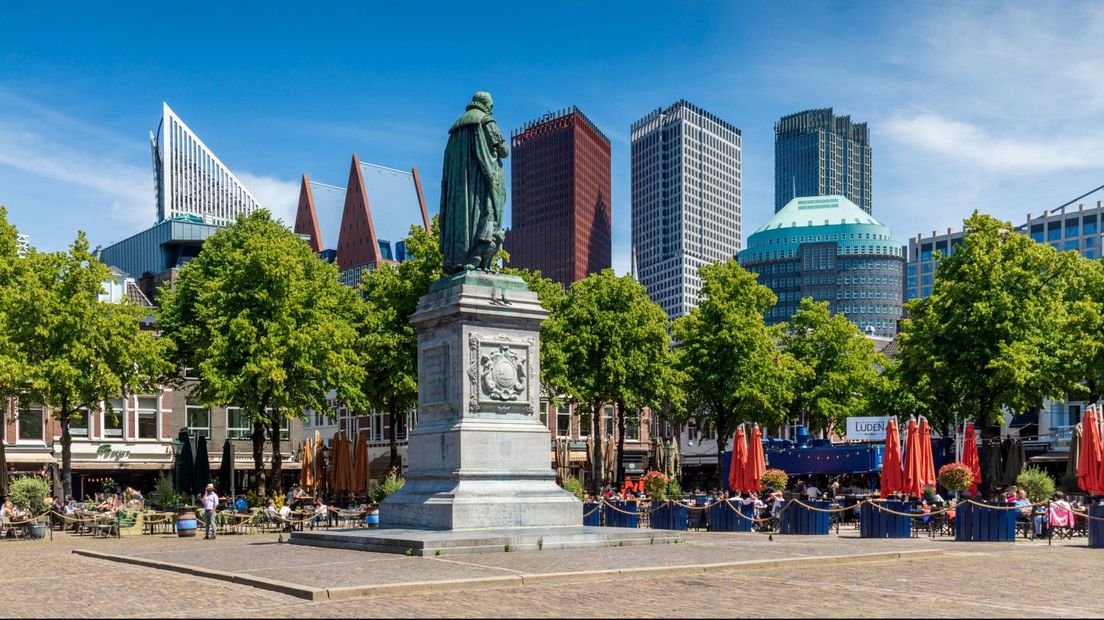 Standbeeld van Willem van Oranje op het Plein