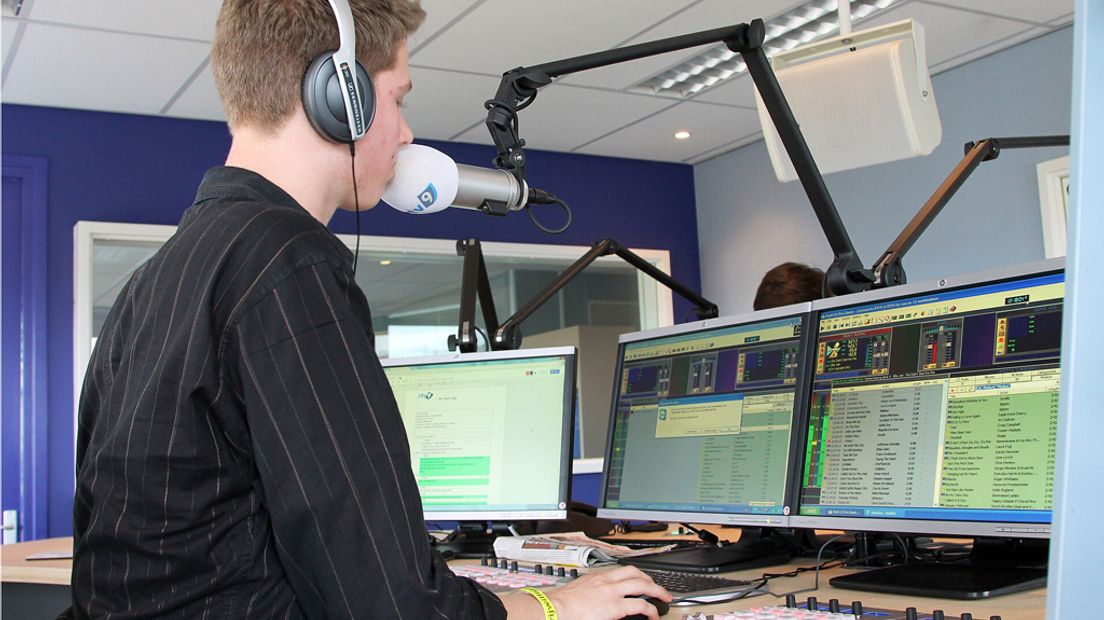 De studio van RTV9 in 2013.