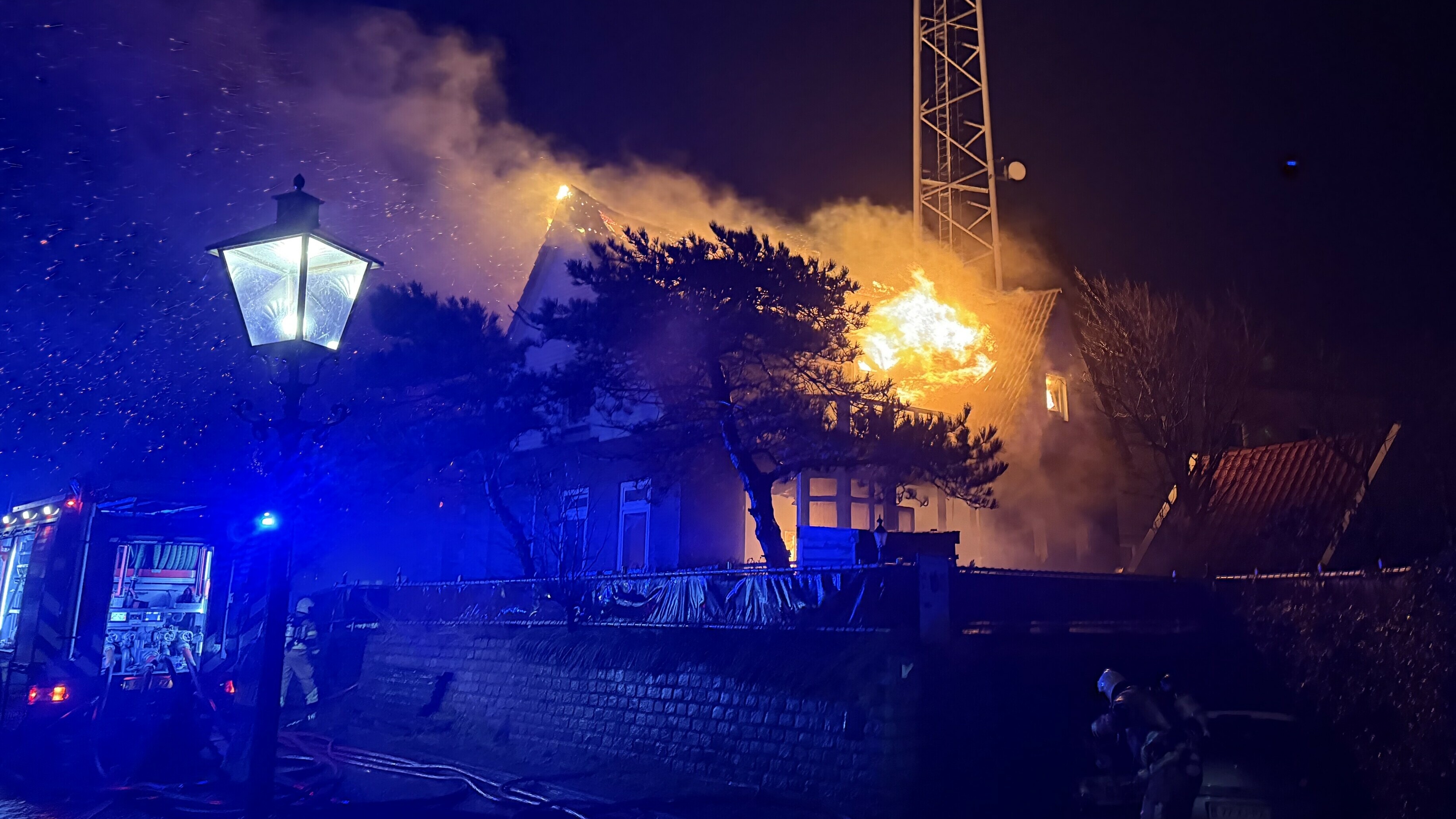 Wenning bot skansearre nei grutte brân op Skylge