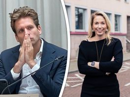 Wethouder Vincent Karremans (VVD) en fractievoorzitter Ingrid Coenradie (Leefbaar) verruilen Rotterdam voor Den Haag