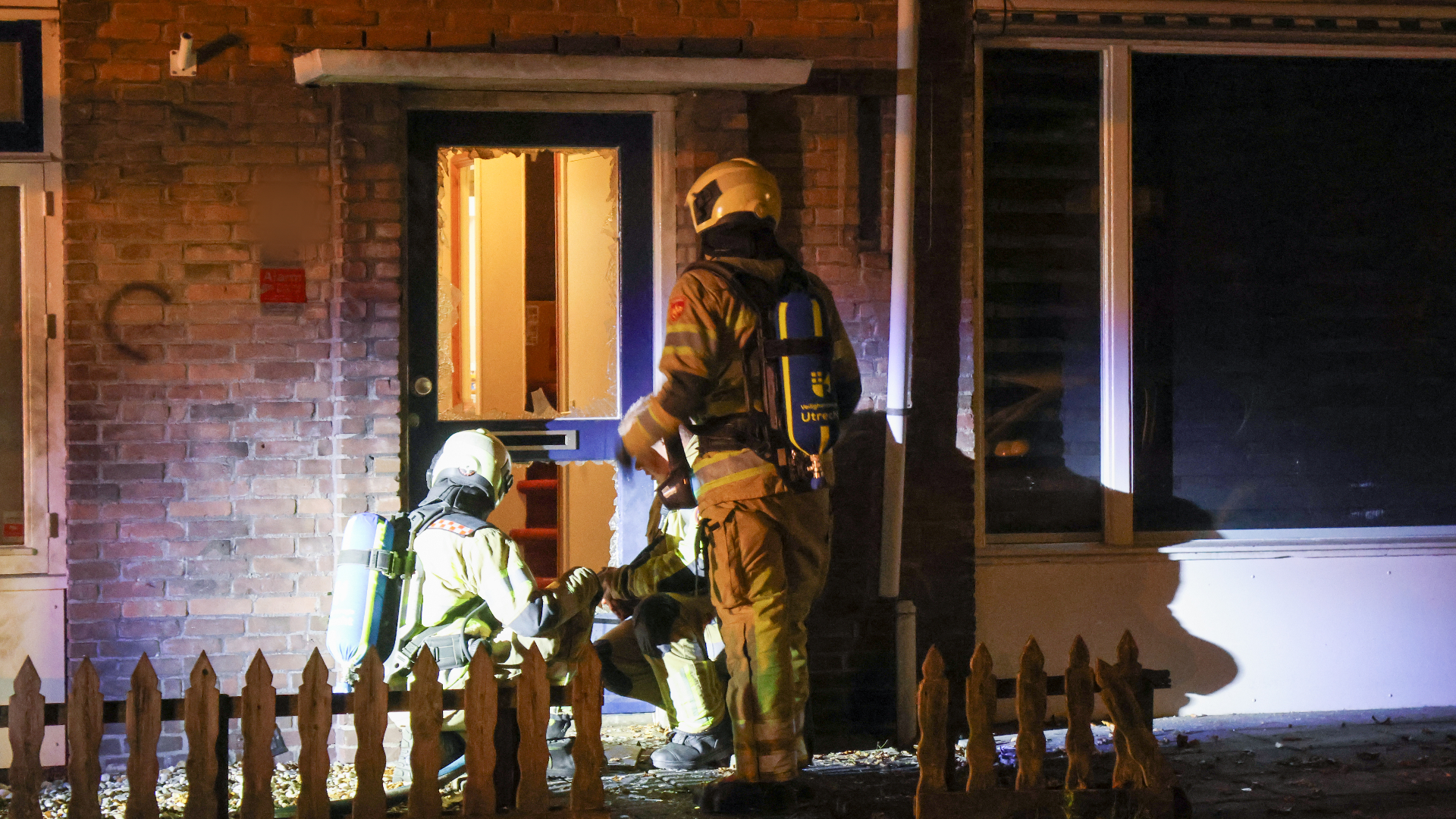Explosie bij huis in Veenendaal