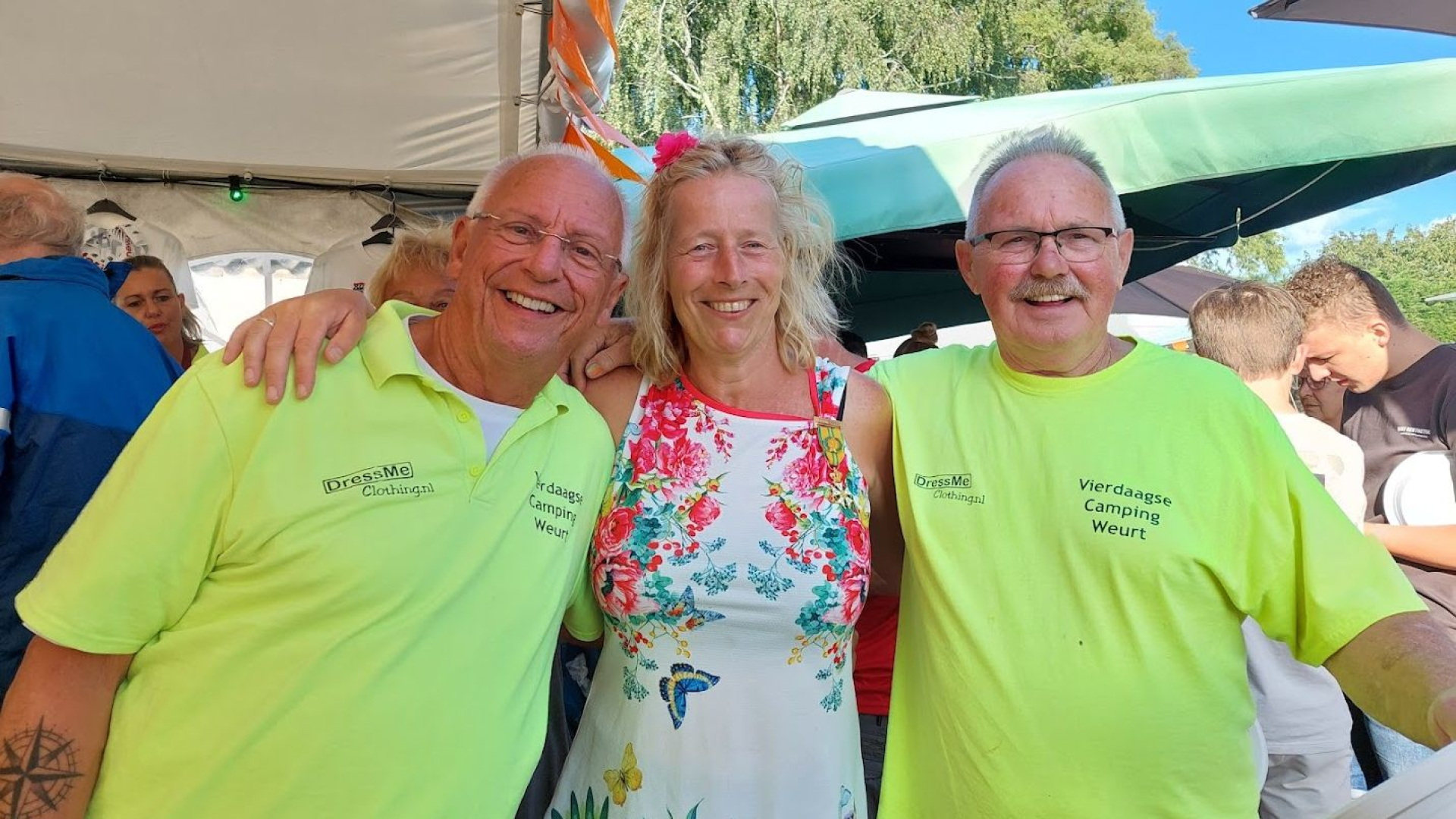 Nog één keer tuigen Piet (75) en Louis (73) hun 4Daagsecamping op