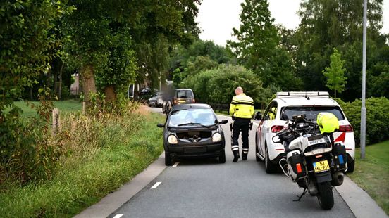 Politie doet opvallende ontdekking tijdens ongeval. Politie doet opvallende ontdekking tijdens ongeval.