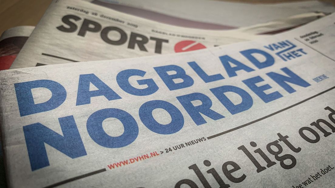 Dagblad van het Noorden krijgt te maken met een nieuwe uitgever (Rechten: RTV Drenthe/Fred van Os)