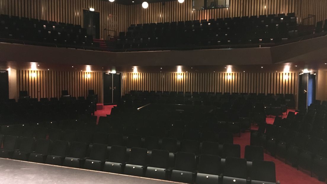 Theater De Tamboer in Hoogeveen (Rechten: archief RTV Drenthe)