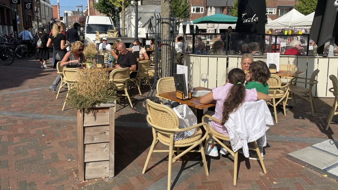 Een terras in Naaldwijk