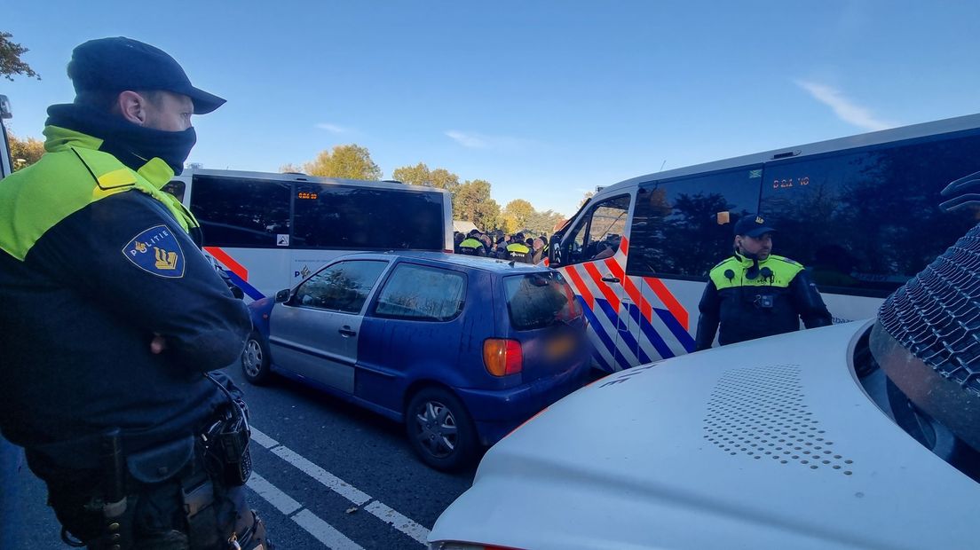 Politie onderzoekt eigen handelen rondom rellen in Staphorst