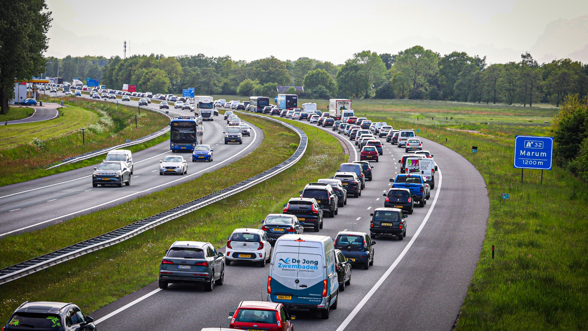 Geld bij Rijkswaterstaat is op: komende jaren geen onderhoud