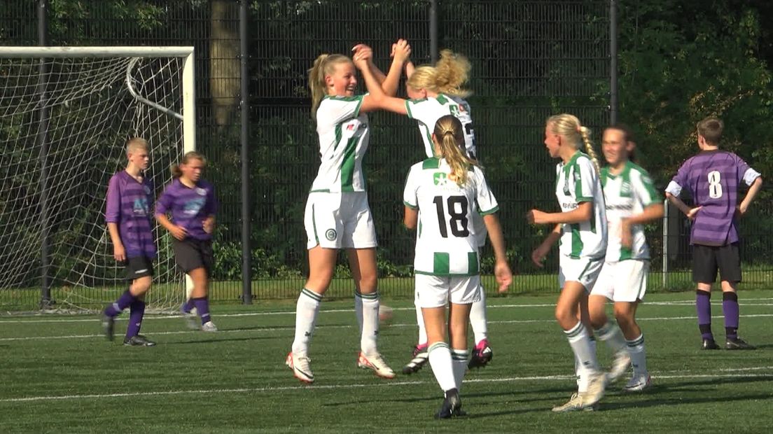 Blijdschap bij de FC-meiden