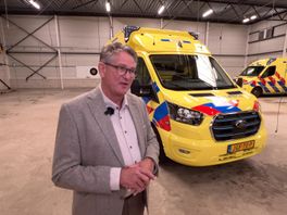 Elektrische ambulance voor het eerst de weg op