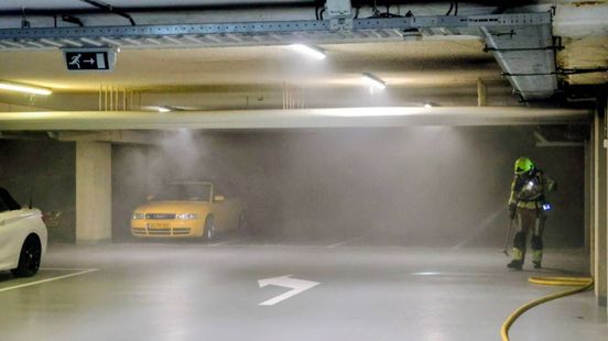 Brand in parkeergarage onder woonzorgcomplex