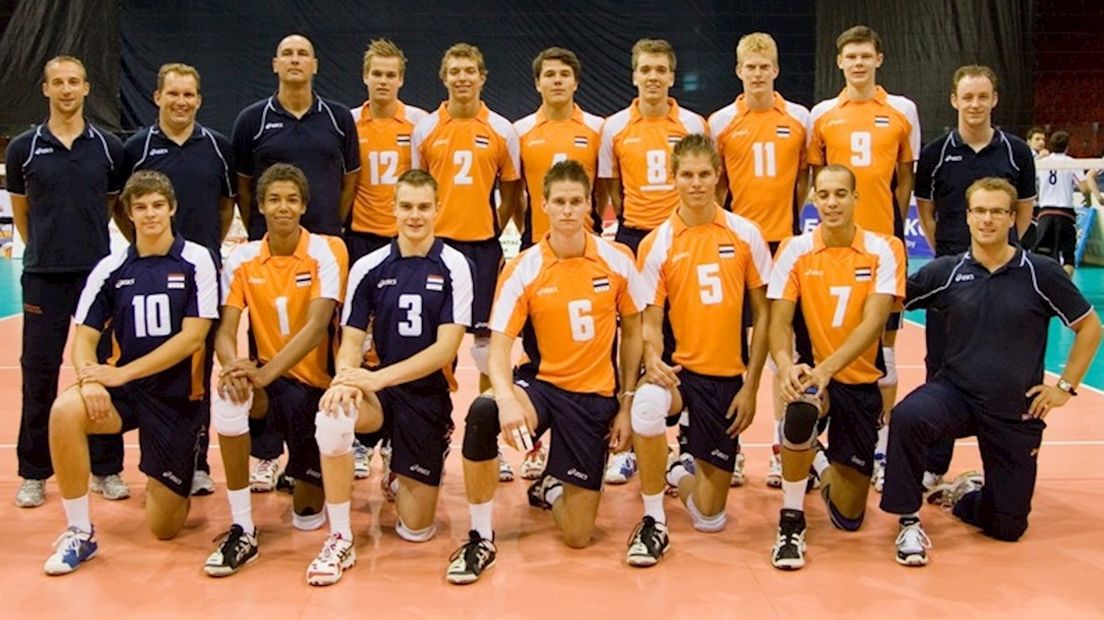 Volleyballers Jong Oranje