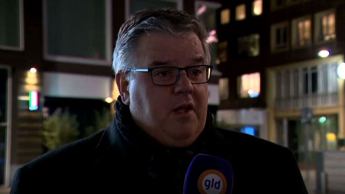 Burgemeester Hubert Bruls van Nijmegen.