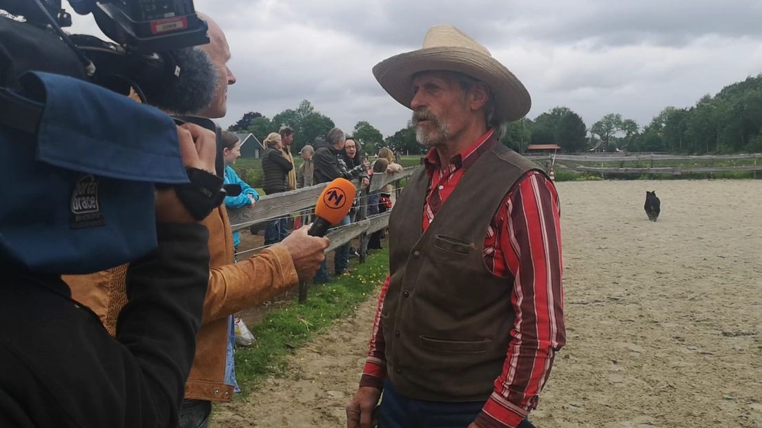 Cowboy Ab Bakker in Bourtange