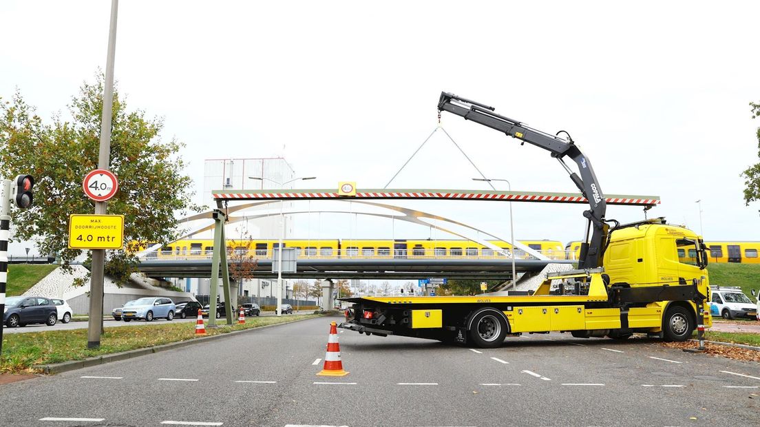 Verkeer op Blaloweg gestremd