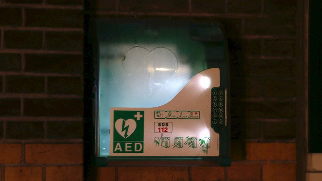 AED gestolen in Oldenzaal