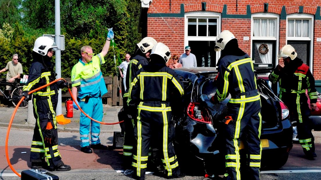 gewond bij ongeval in Enschede