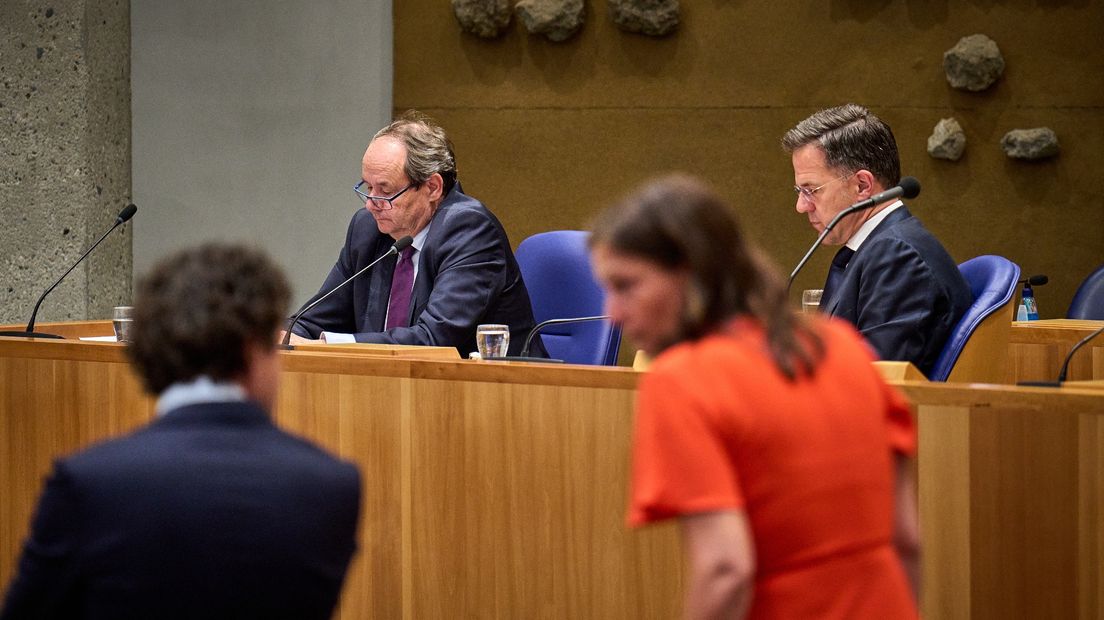 Vijlbrief en Rutte in vak-K
