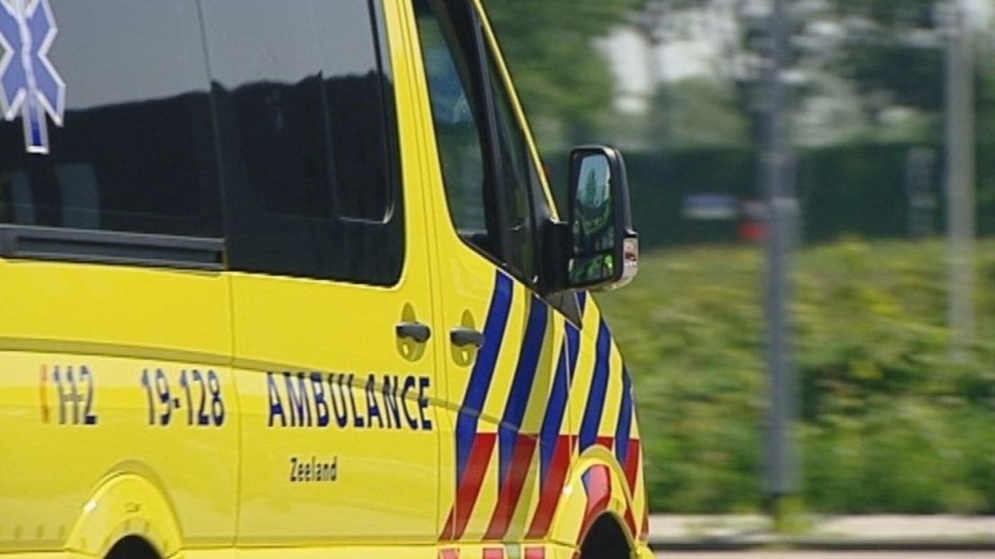 Zijkant ambulance