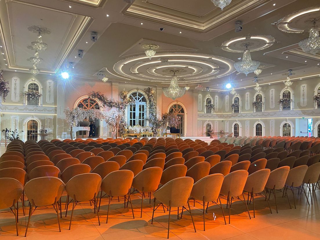 Zaal in Het Paleis in Schiedam