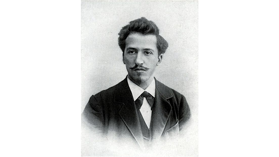 Piet Mondriaan in 1899.