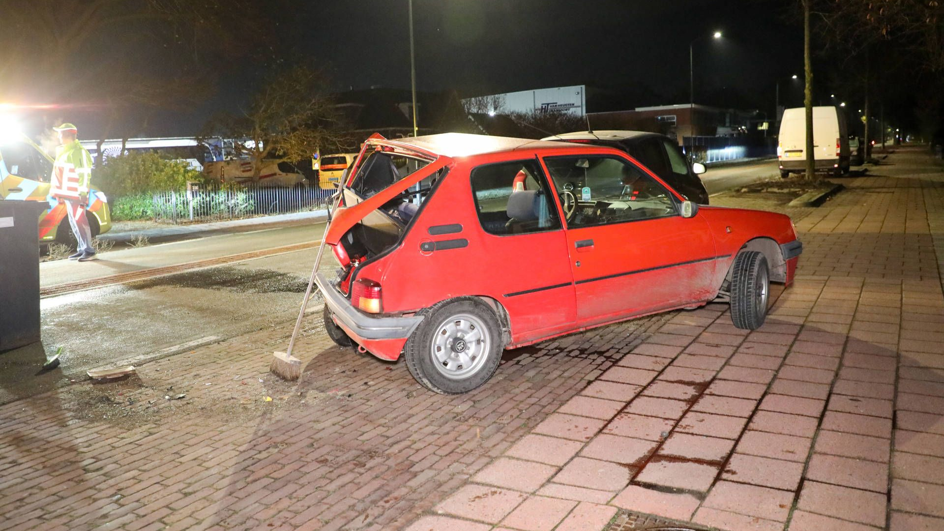 Twee gewonden na ernstig ongeluk.