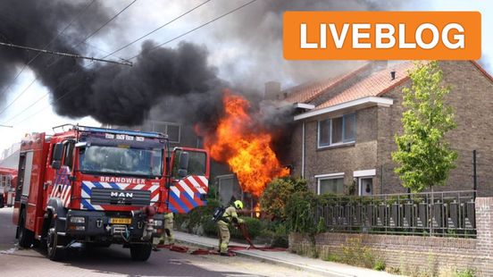 drie woningen in brand • fietser komt om bij ongeluk. drie woningen in brand • fietser komt om bij ongeluk.