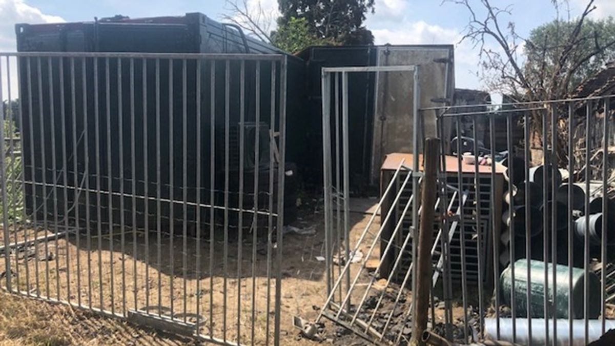 Gezin op straat door amfetaminelab in Overasselt