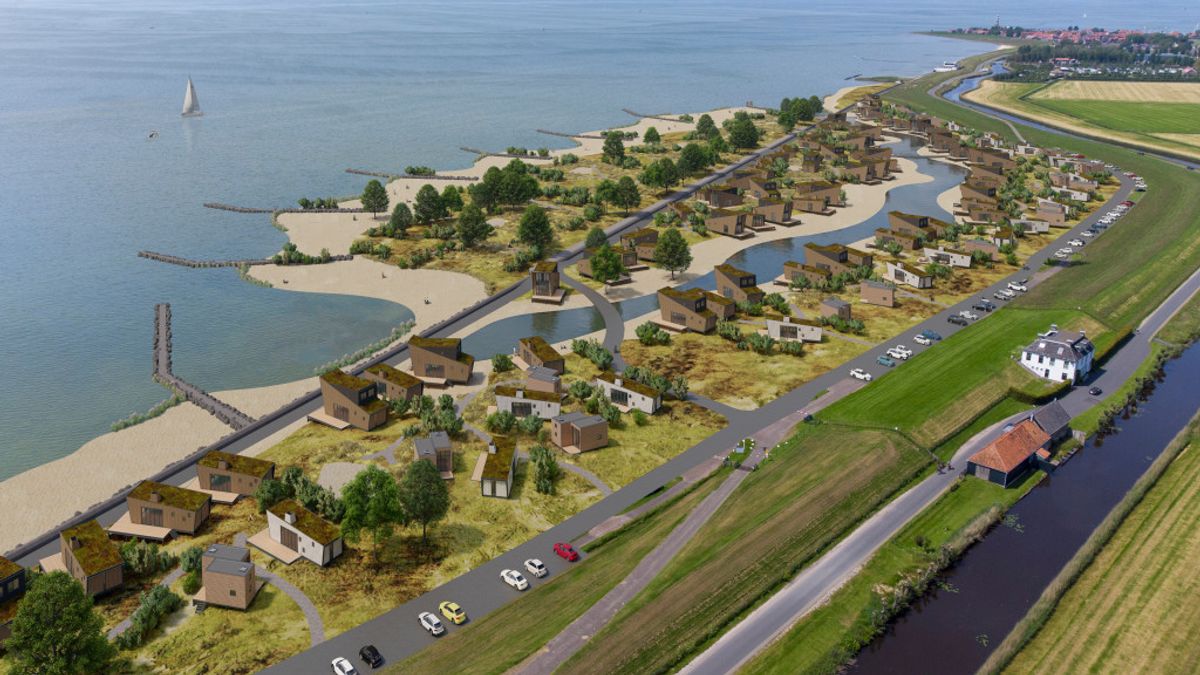 Dit is wat EuroParcs in Hindeloopen wil: een vakantiepark, boulevard en paviljoen