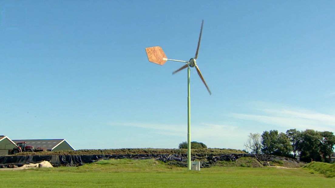 Bouw kleine windmolens moet makkelijker worden (Rechten: Hielke Meijer/RTV Drenthe)