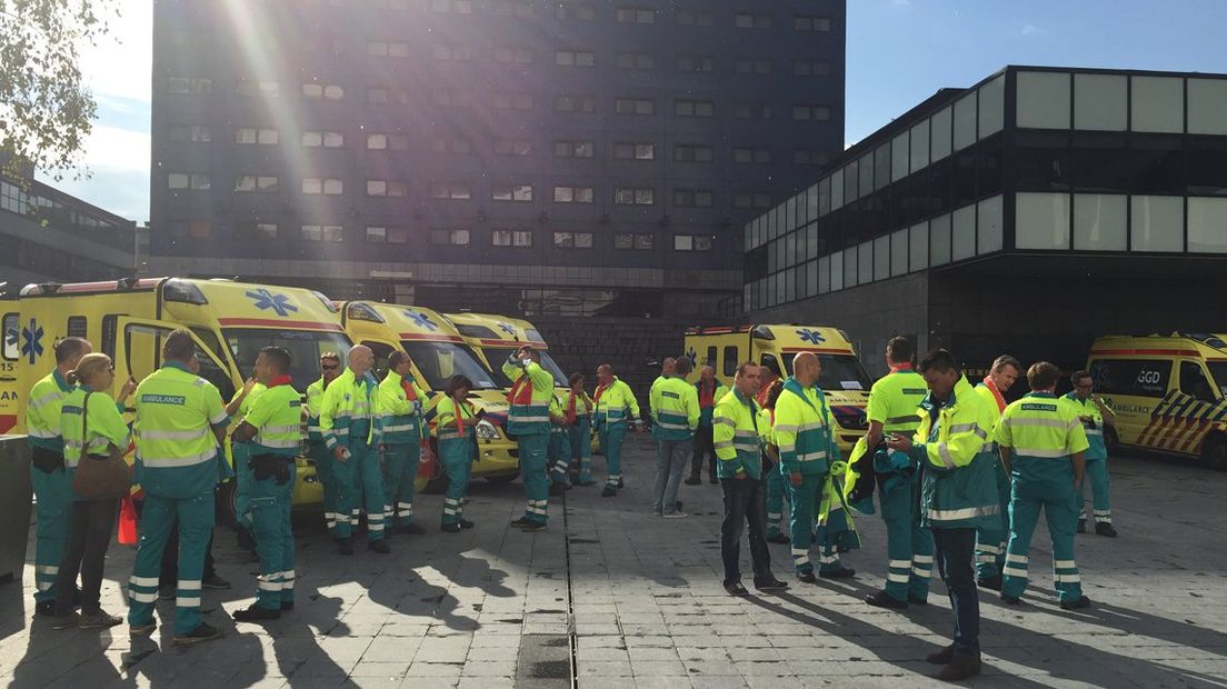 Acties ambulancepersoneel in Den Haag | Archief