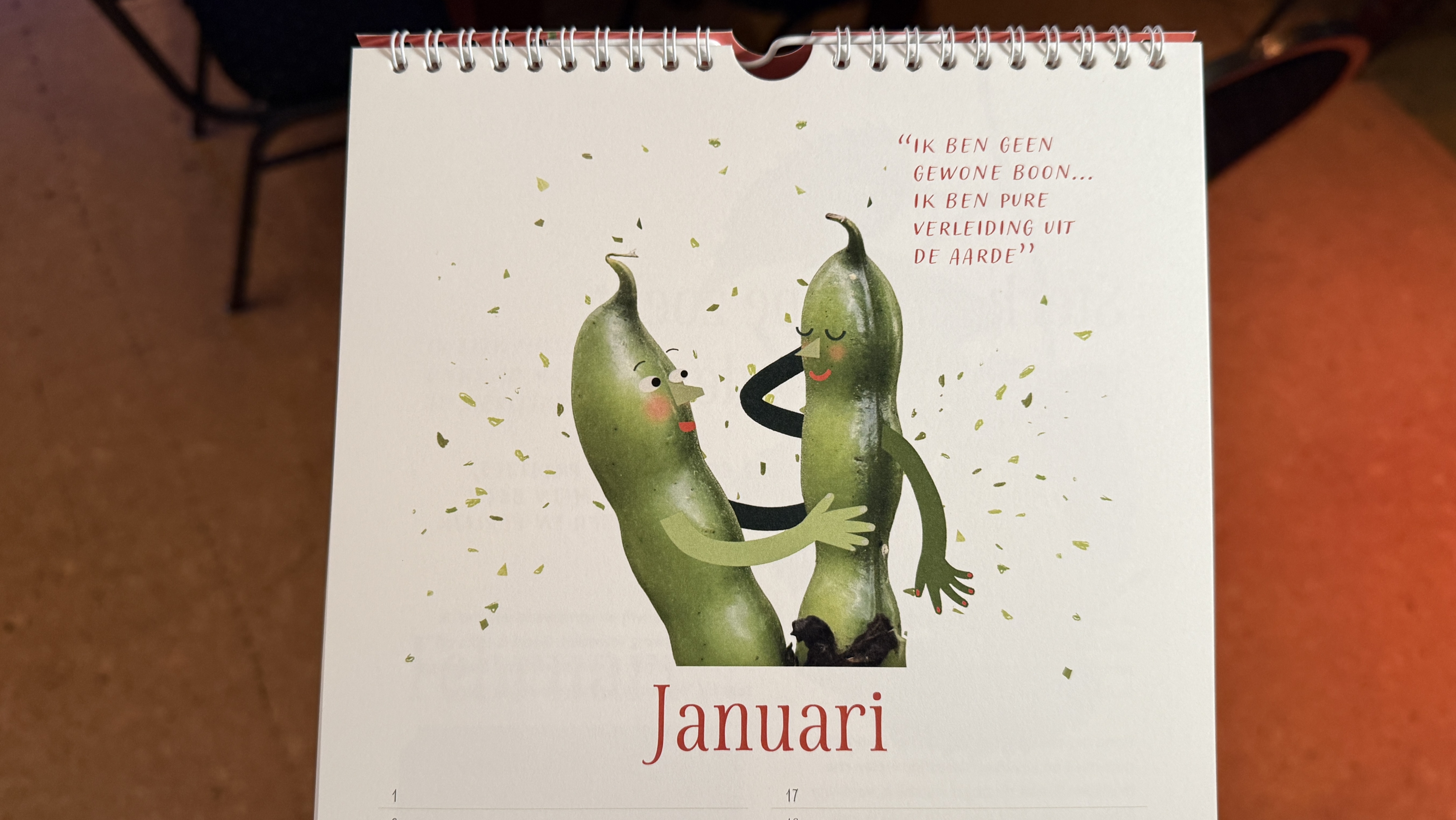 Sexy veldbonen en kussende naakte havers: kalender zet vergeten gewassen in de spotlights