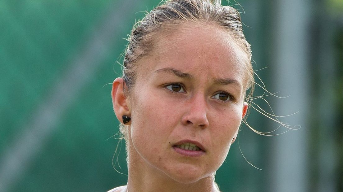 Lesley Kerkhove verloor nipt van Vitalia Diatchenko