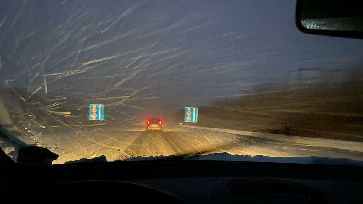 LIVE: Sluiskiltunnel in beide richtingen dicht en met de slee naar school in Oost-Souburg; Zeeland k