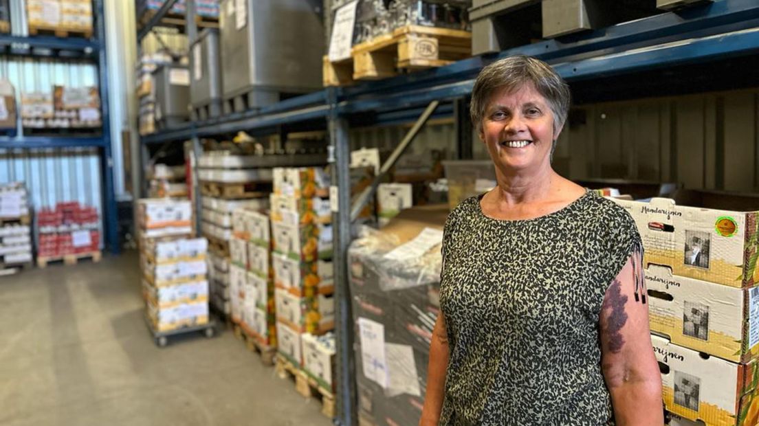 Cieka Galenkamp coördinator van Voedselbank Amersfoort