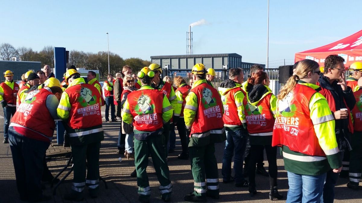 Nieuwe onderhandelingen voor betere cao afvalverwerker Attero in Wijster