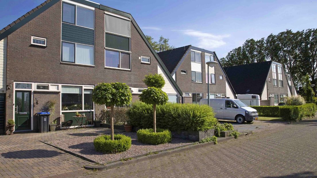 Huizen aan de Fazanthof in Ten Boer