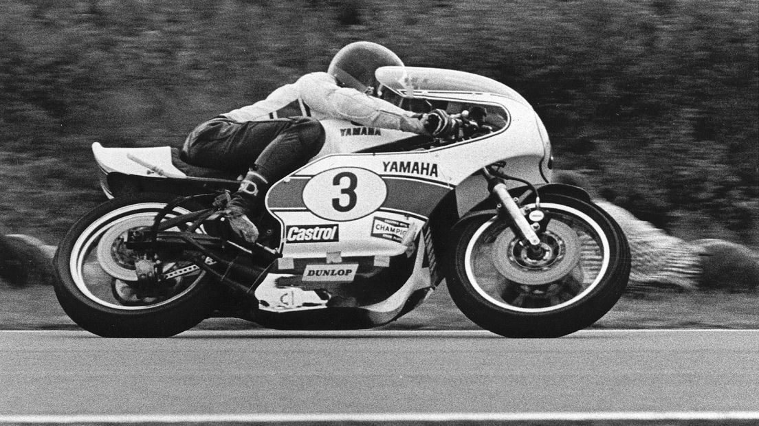 In 1974, toen Ton Nillessen voor de tweede keer naar de TT ging, zag hij Giacomo Agostini winnen in de 500cc (Rechten: ANP/Ton Schutz)