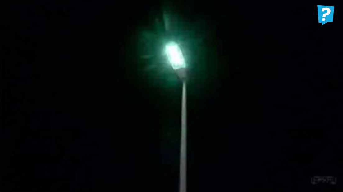 Waarom zijn de lampen groen? (Rechten: archief RTV Drenthe)