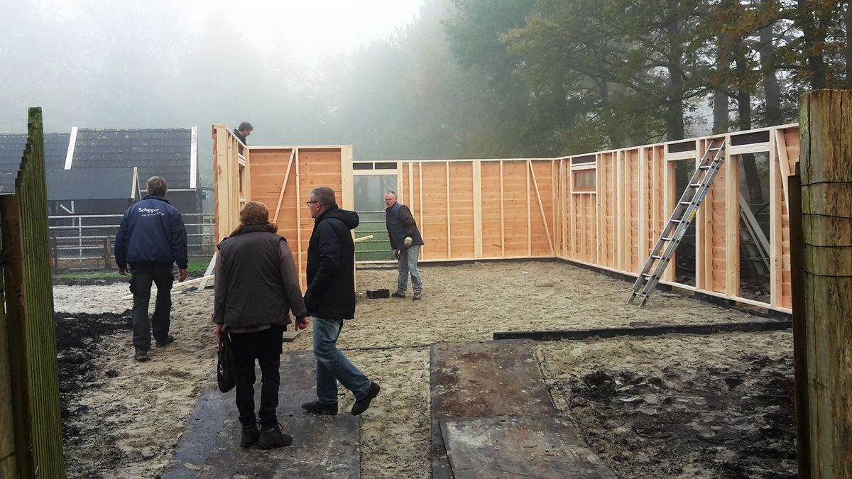Hertenkamp in Midwolda op de schop