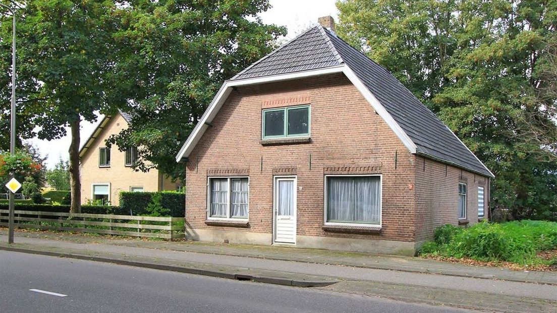 Aanzicht van de woning in Uddel.