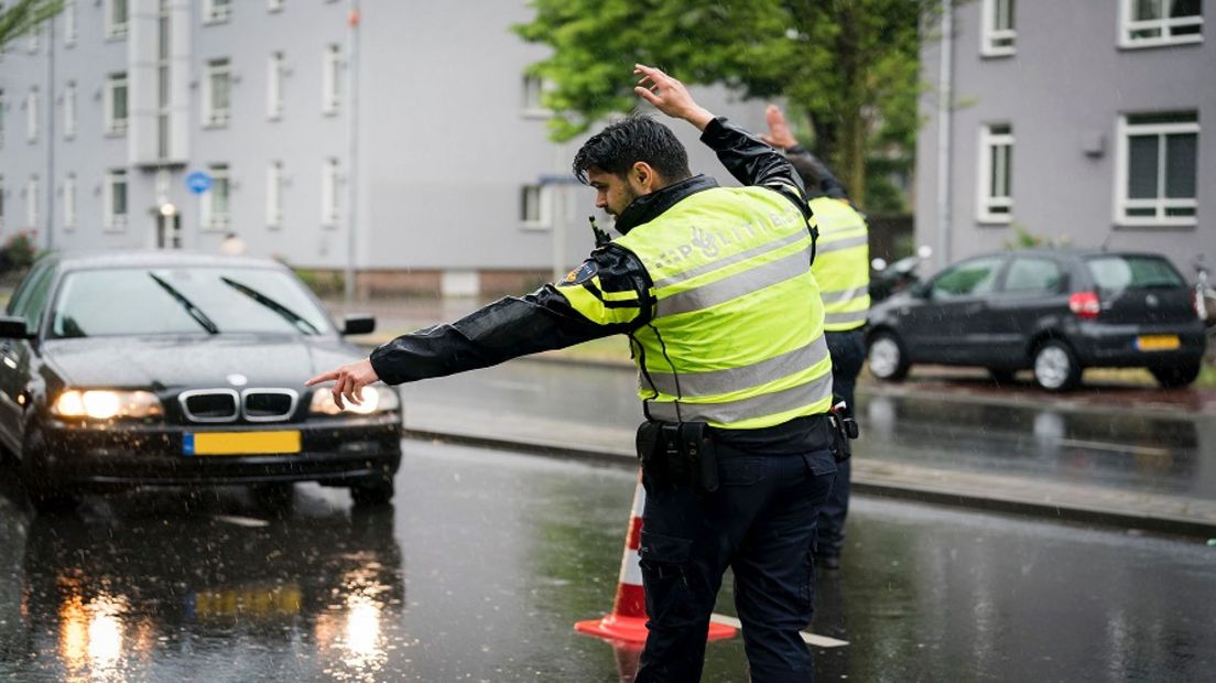 Verkeerscontrole Erasmusweg