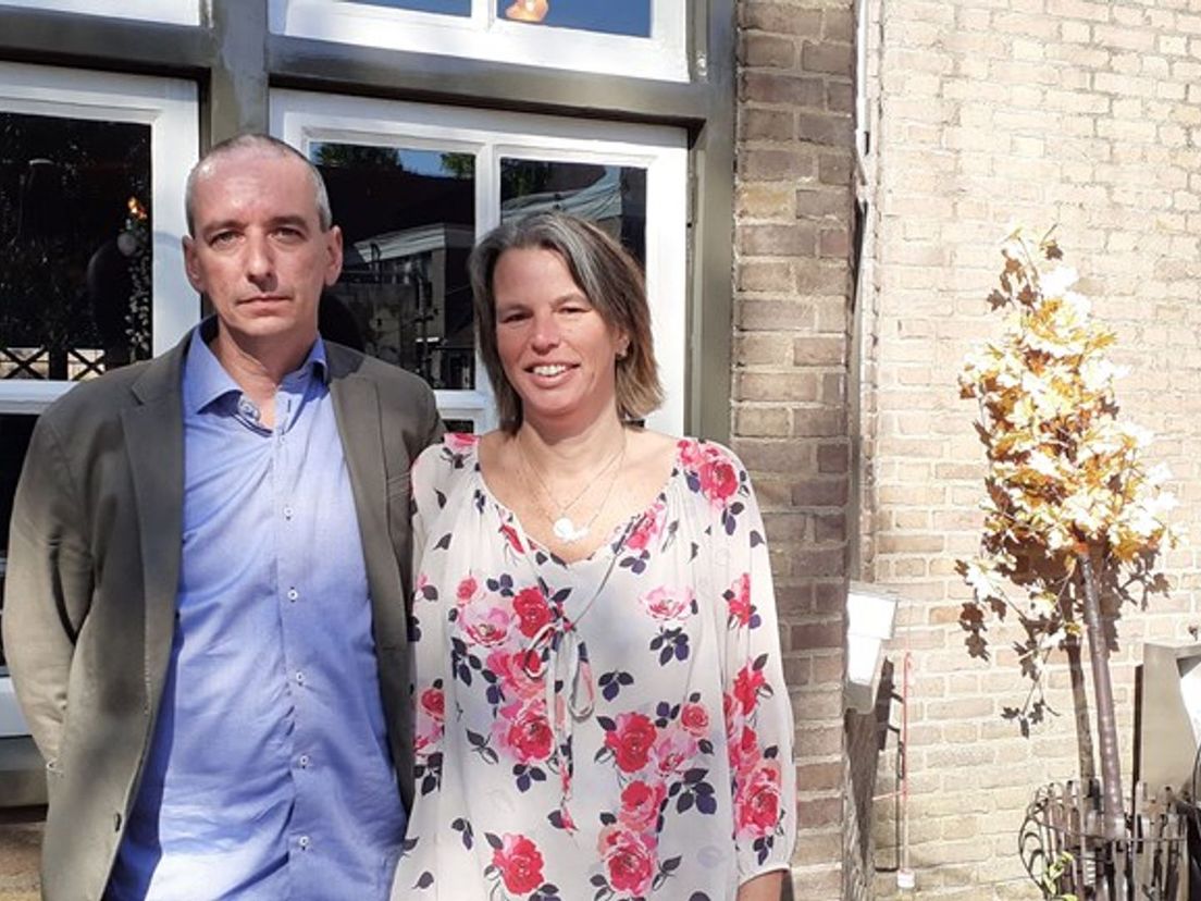 Daan en Mirjam, de voormalige eigenaren van het restaurant Roos Marijn in Het Witte Paard