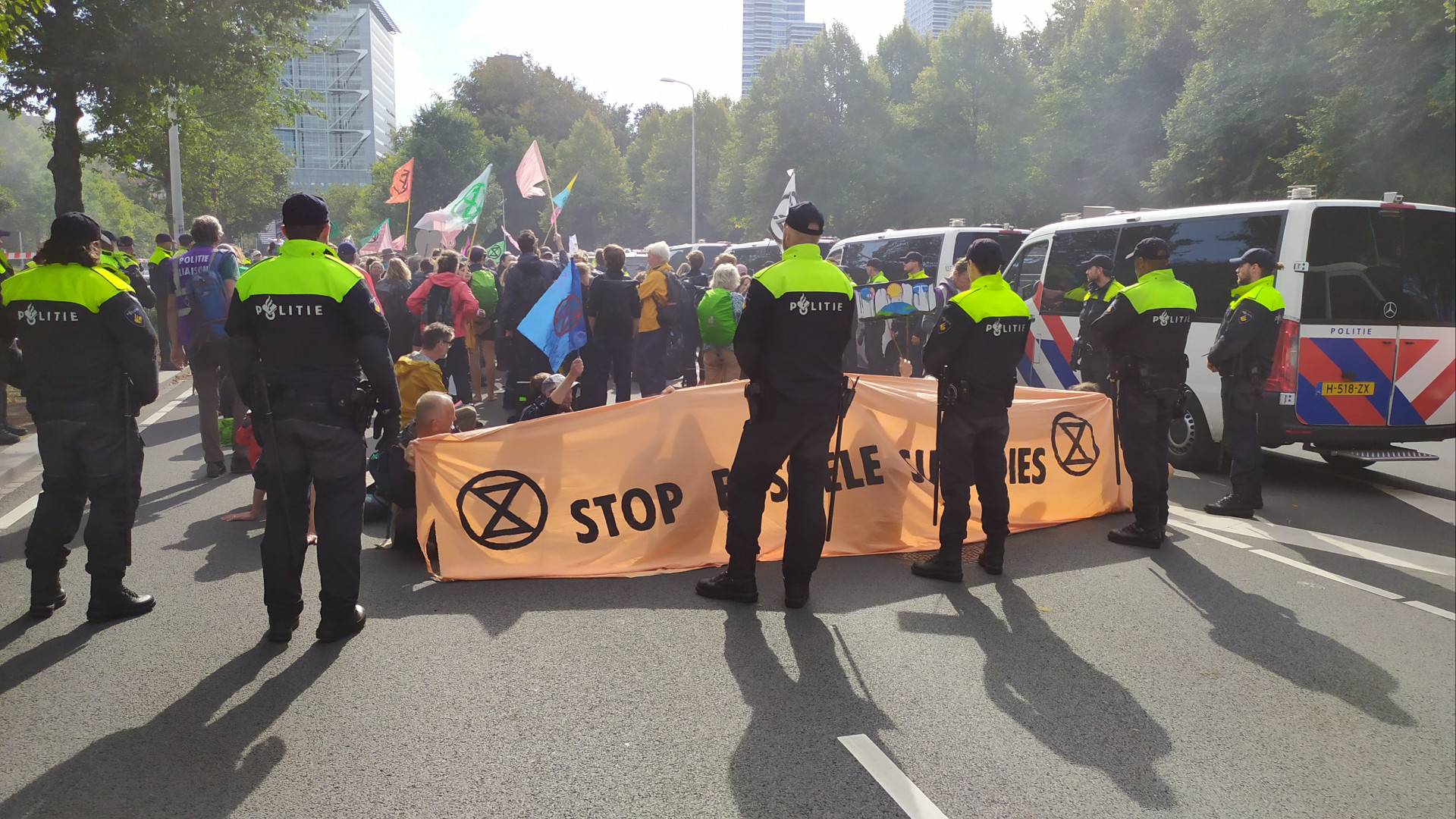 Klimaatdemonstranten In 20 Minuten Van A12 Gehaald, Ruim 120 ...