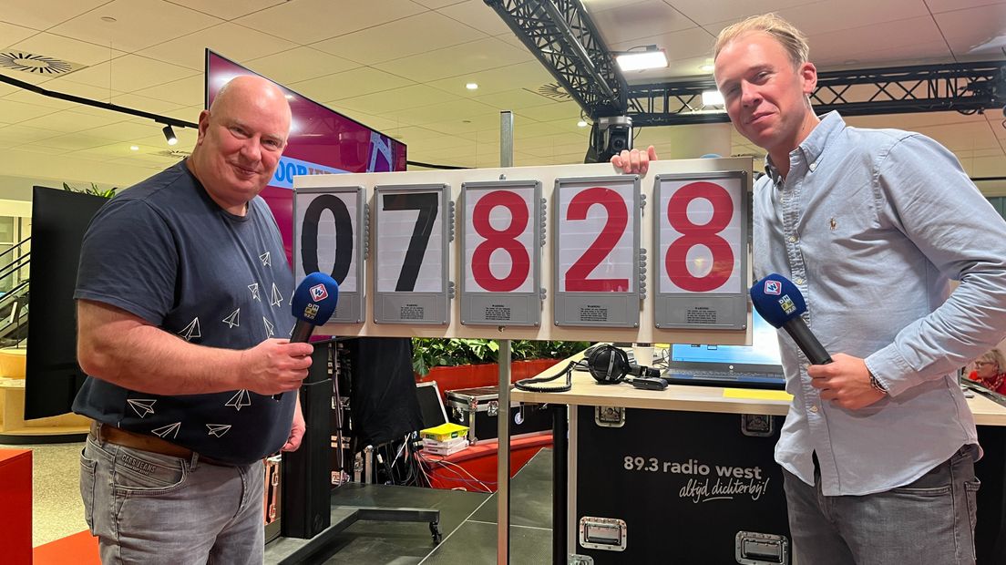 De teller staat op 7828
