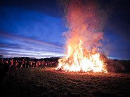 Hier vind je dit weekend paasvuren in Drenthe