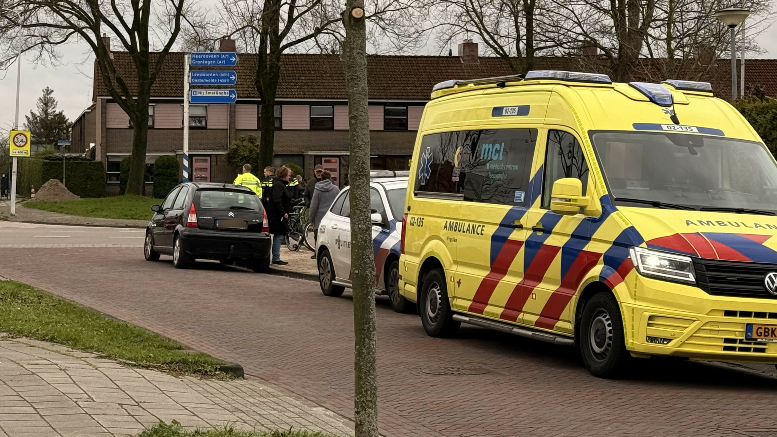 De helptsjinsten by it ûngelok