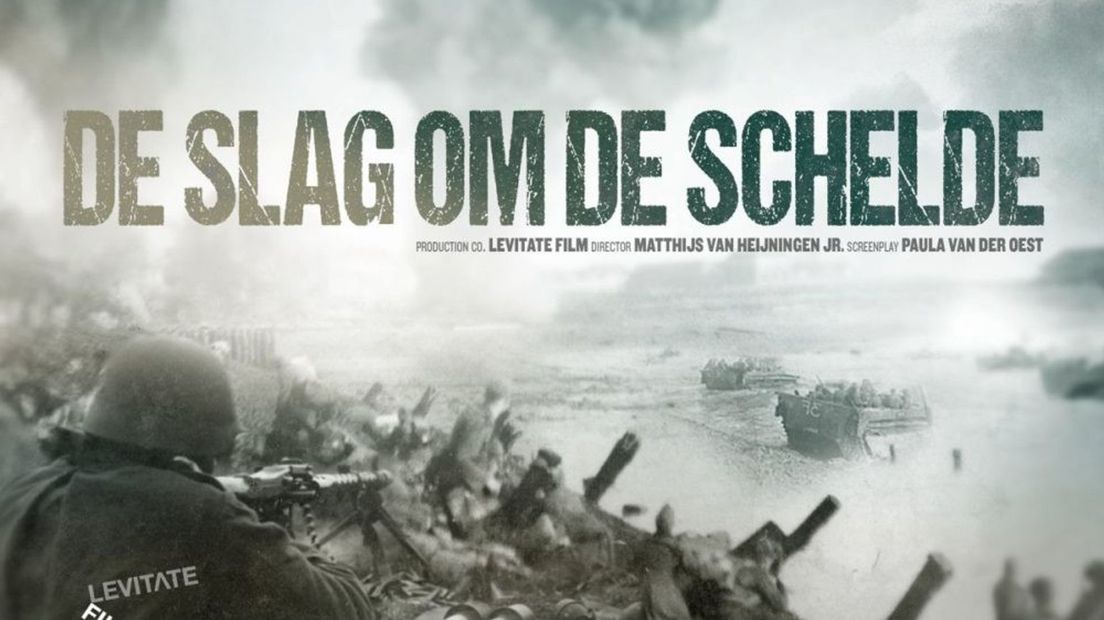 Filmposter, film Slag om de Schelde