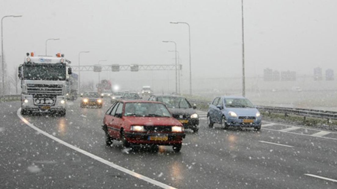 Sneeuw-snelweg-A13